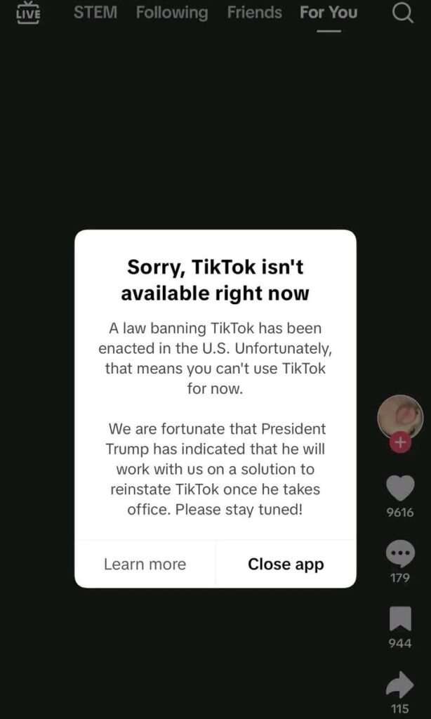 TikTok Banned by the United States of America: What It Means for Users and the Future of Social Media 3 Tiktok banned by Usa