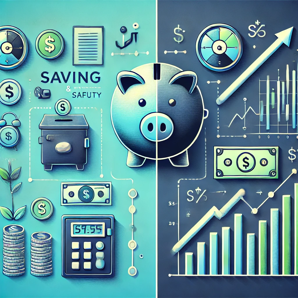 Saving vs investing